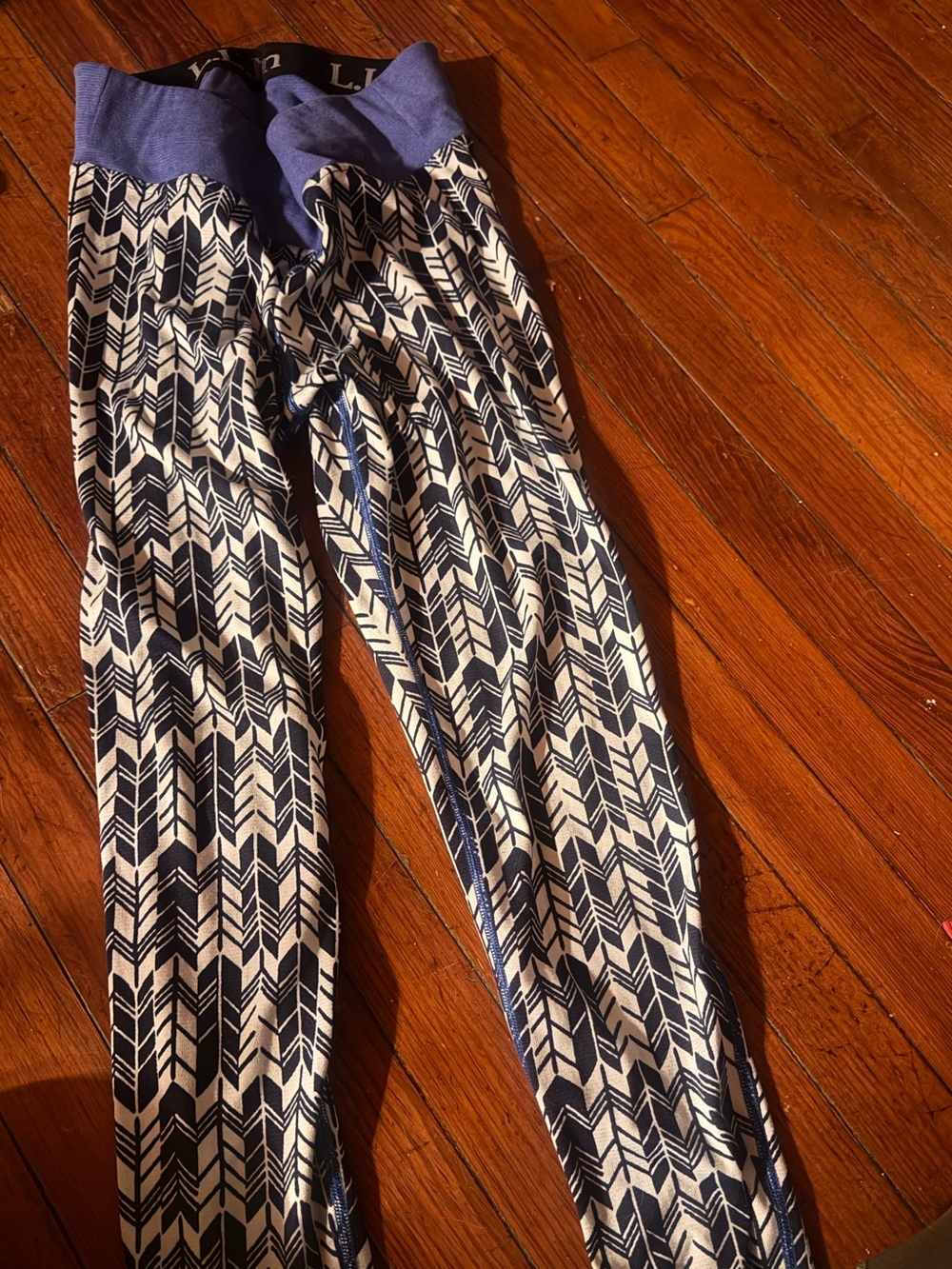 L.L. Bean midweight base layer women’s small petite skiing snowshoeing winter